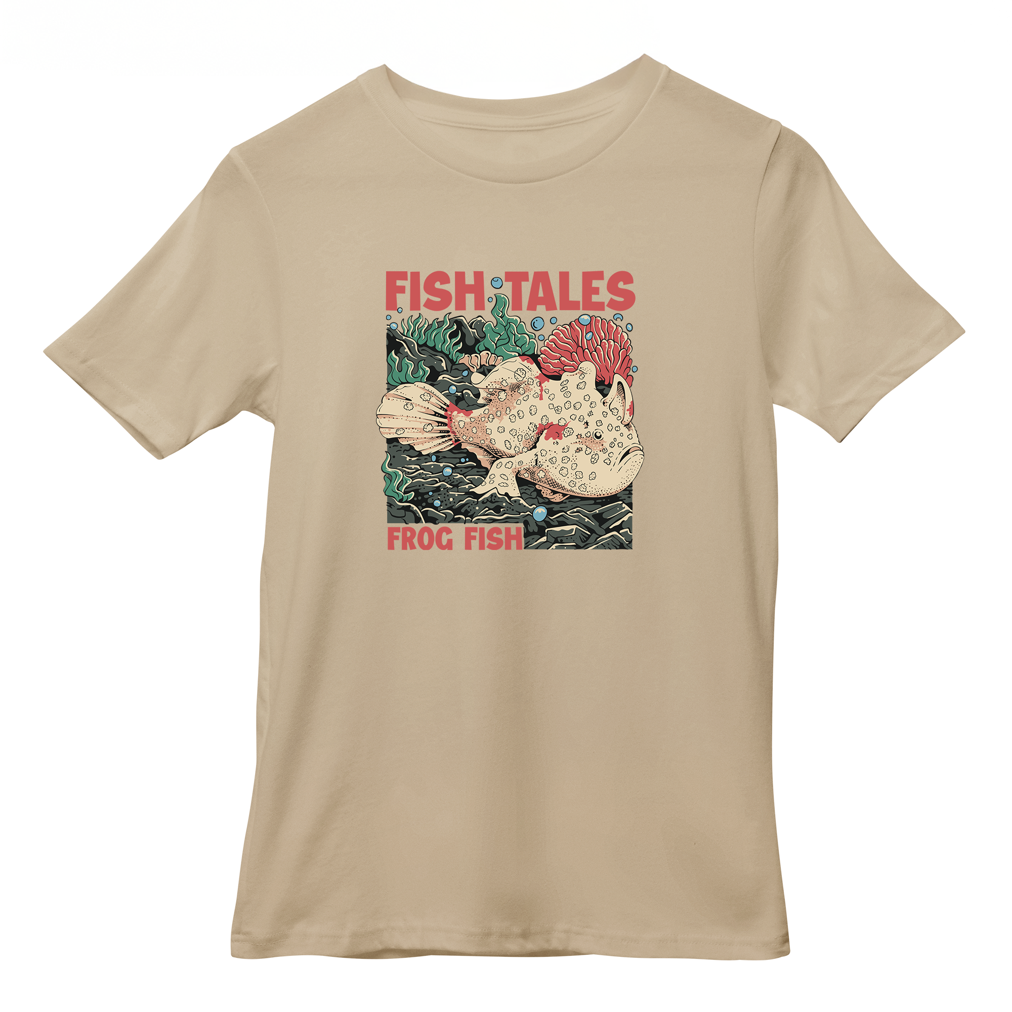 Fish Tale: Frog Fish Tee